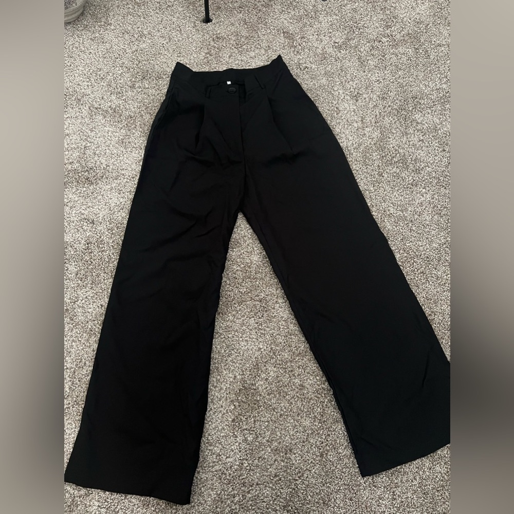 Black formal jeans